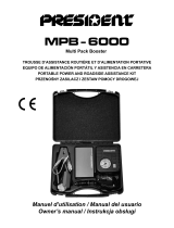 PRESIDENT MPB-6000 Owner's manual