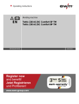 EWM Tetrix 230 AC/DC Comfort 8P TM Operating Instructions Manual