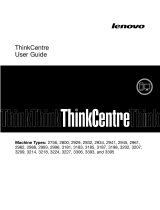 Lenovo 2934, 2941, 2945, 2961,2982, 2988, 2993, 2996, 3181, 3183, 3185, 3187, 3198, 3202, 3207,ThinkCentre 3209 User manual