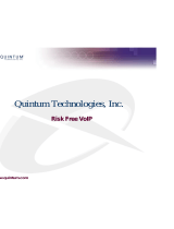 Quintum DX Series DX4048 Supplementary Manual