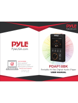 Pyle PDAP18BK User manual
