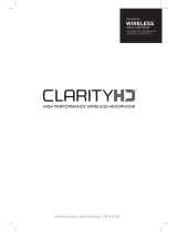 Monster Clarity HD Series User manual