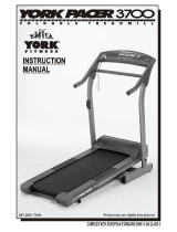 York Fitness YORK PACER 3700 User manual