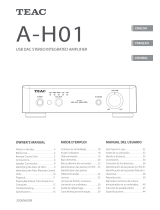 TEAC A-H01 Owner's manual