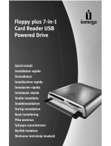 Iomega FLOPPY PLUS 7-IN-1 CARD READER USB POWERED DRIVE User manual