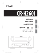 TEAC CR-H260i Owner's manual
