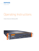 Sophos Astaro 625 Operating Instructions Manual