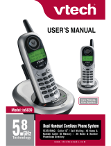 VTech Cordless Telephone User manual