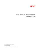 H3C SR6604 Installation guide