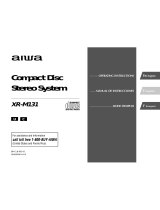 Aiwa XR-M131 Operating instructions