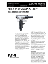 Eaton 600 A 35 kV class PUSH-OP Installation guide