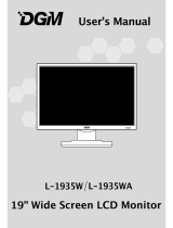 DGM L-1935W User manual