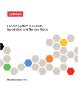 Lenovo x3650 M5 Installation and Service Manual