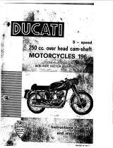 Ducati 250 GT 1965 Instructions For Use And Maintenance Manual