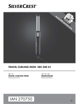 Silvercrest TRAVEL CURLING IRON SRC 240 A1 Operating Instructions Manual