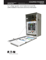 Eaton COOPER POWER SERIES Installation, Instruction And  Service Manual