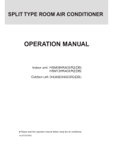 Haier 3HUM20HA03/R2(DB) Operating instructions