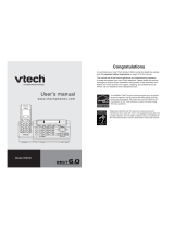 VTech DS6151 - 6.0 Expandable Cordless Phone User manual