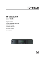 Topfield TF-S3000CHD User manual