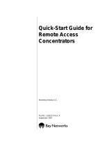 Bay Networks 5399 Quick start guide