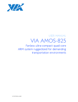 VIA Technologies AMOS-825 User manual