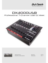 DJ-Tech DX3000USB User manual