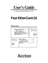 Accton Technology 32 User manual