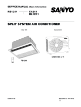 Sanyo RS1211 / C1211 User manual