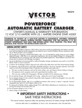 Vector POWERFORCE VEC074 Owner's Manual & Warranty Information