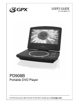 GPX PD908B User manual