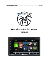 Soundstream VRCP-65 Operation & Instruction Manual