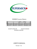 Supermicro SC829TQ-R920UB User manual