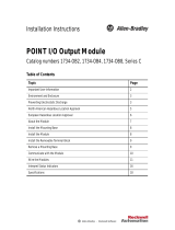 Allen-Bradley POINT I/O 1734-OB2 Installation Instructions Manual