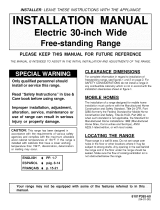 Maytag MER5870BAB Installation guide