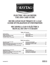 Maytag 4GMEDC100 User manual