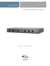 LightSpeed Technologies 850iR User manual