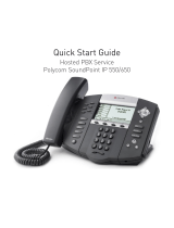 Polycom SoundPoint IP  550 Quick start guide