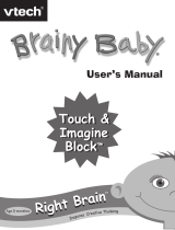 VTech Brainy Baby Touch & Imagine Block User manual