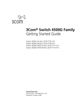 3com 4500G PWR Getting Started Manual