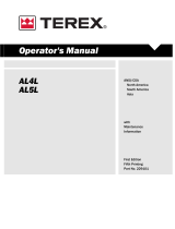 Terex AL5L Operators Manual With Maintenance Information