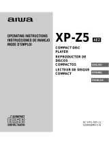 Aiwa XP-Z5 AEZ Operating