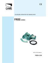 CAME FROG Series Installation guide