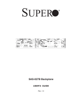 Supermicro Supero SAS-827B User manual