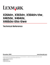 Lexmark X466DTE User manual