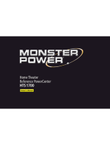 Monster PowerCenter HTS1700 Owner's manual