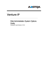 Aastra Venture IP Telephone System Options Manual