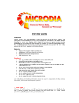 Microdia mini SD Cards Overview