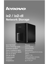 Lenovo Iomega ix2 Quick start guide