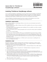 Lenovo ThinkServer RS110 Quick start guide