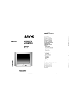 Sanyo AVM27D6 Owner's manual